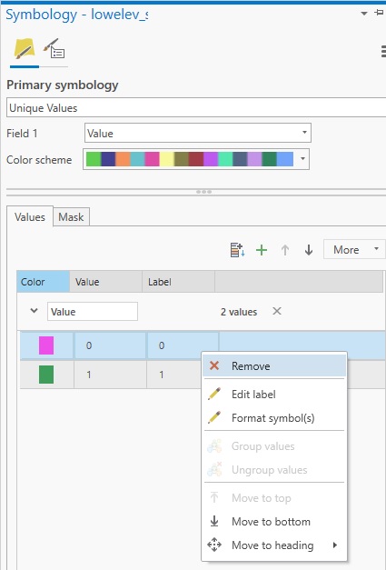 Remove Value
