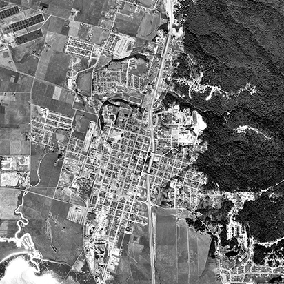 Aerial Photo of Arcata 1956