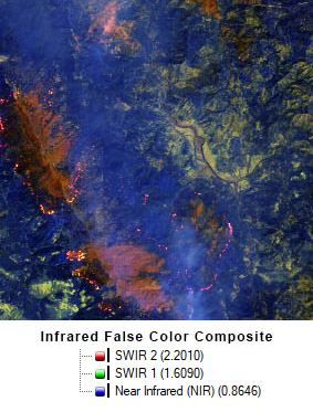 IR False Color Composite