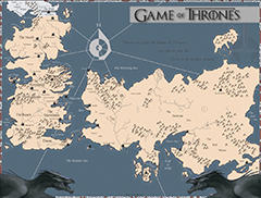 Game of Thrones Map