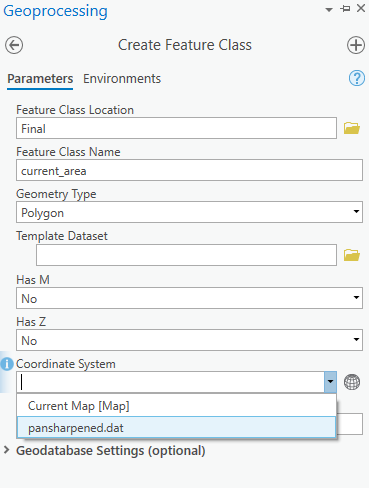 Create FEature Class