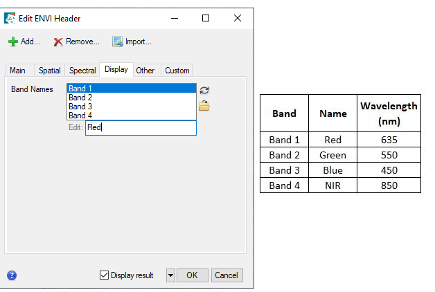Edit Band Names